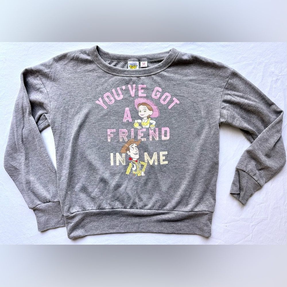 Disney Toy Story Crewneck Sweatshirt Women’s Size M “You’ve Got a Friend in Me”